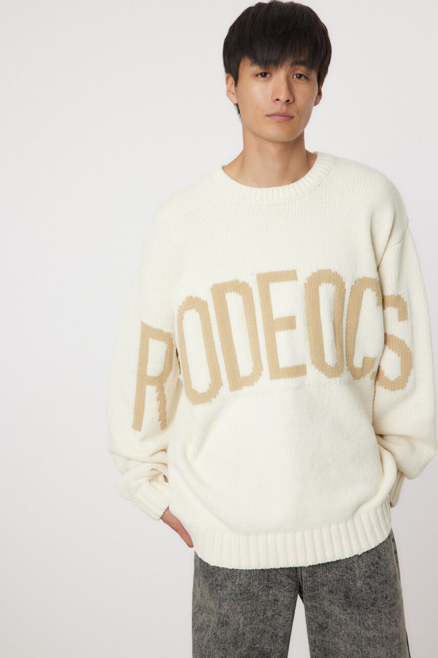 RODEO CROWNS「モールビッグロゴニットトップス」|ニット・セーター|