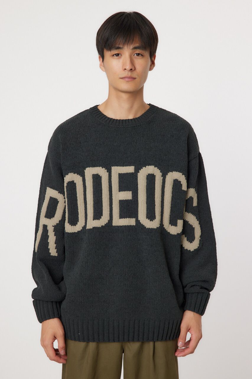 RODEO CROWNS「モールビッグロゴニットトップス」|ニット・セーター|