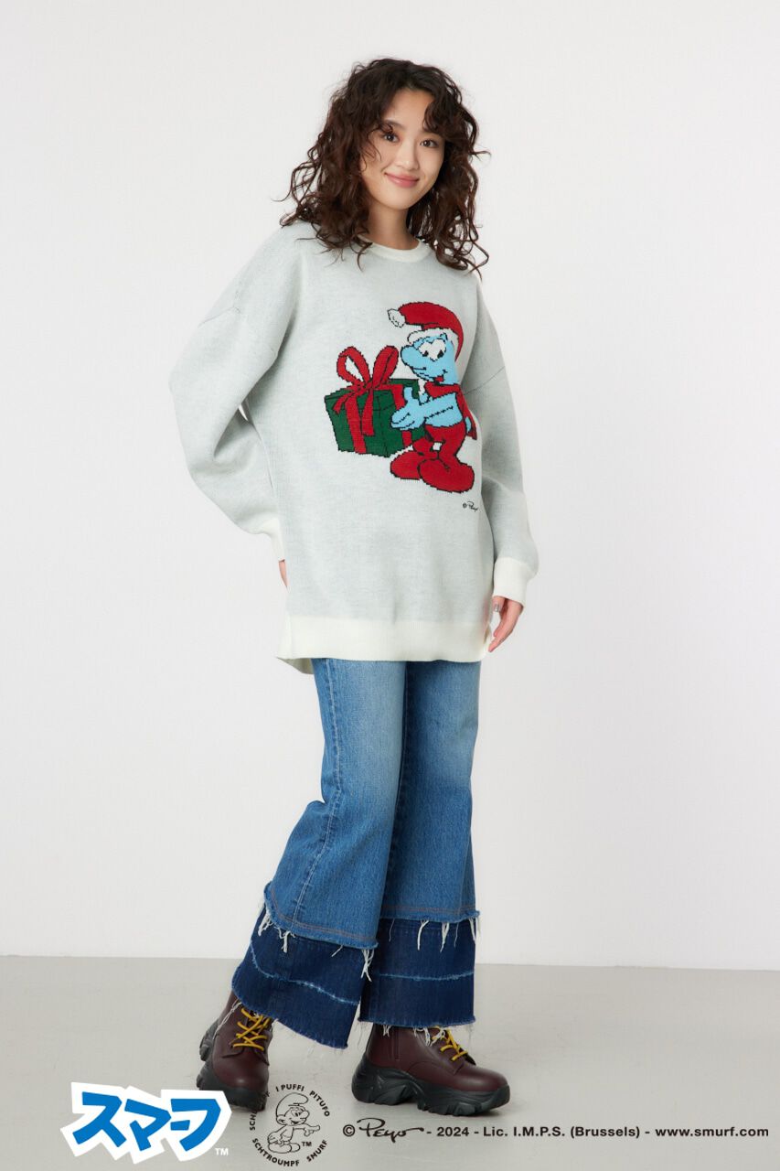 RODEO CROWNS「(THE SMURFS)チュニックニットワンピース」|ワンピース|