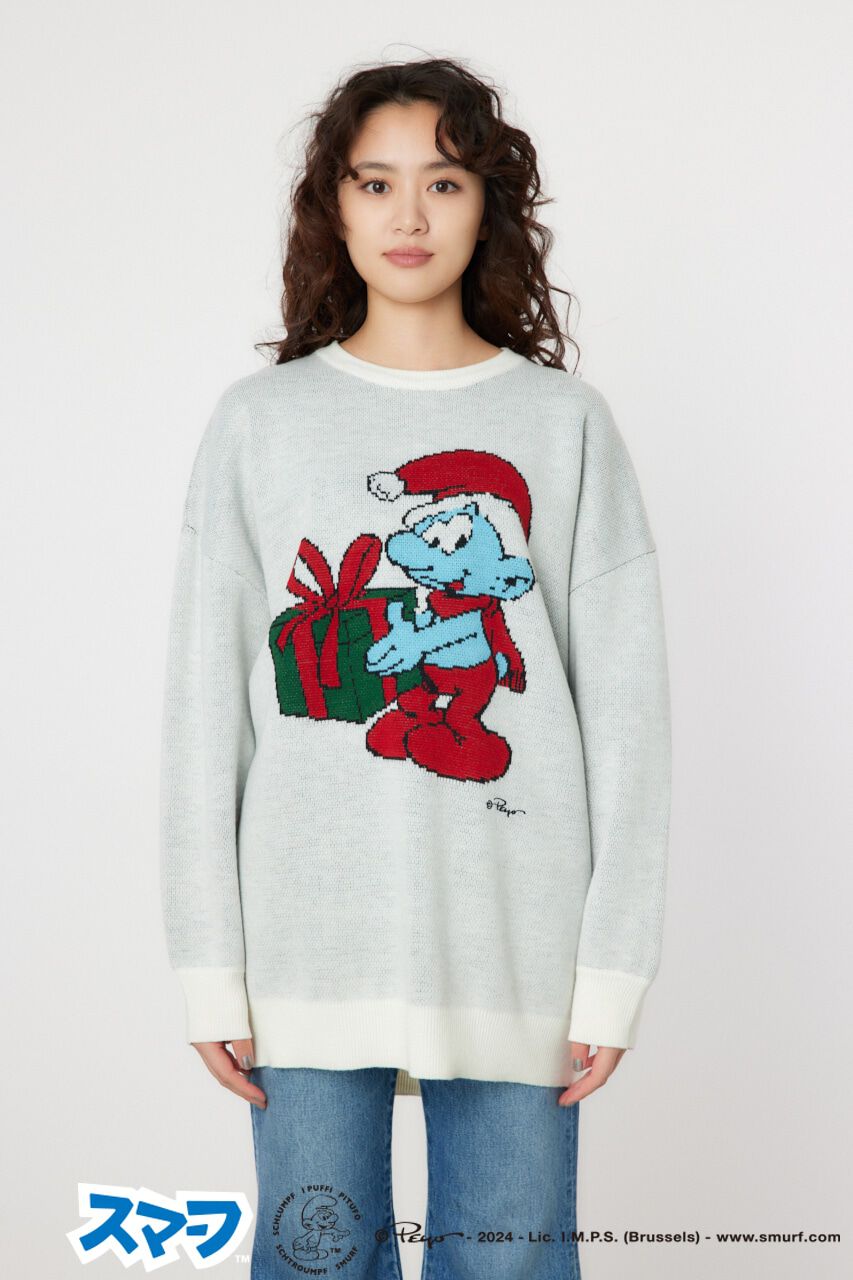 RODEO CROWNS「(THE SMURFS)チュニックニットワンピース」|ワンピース|