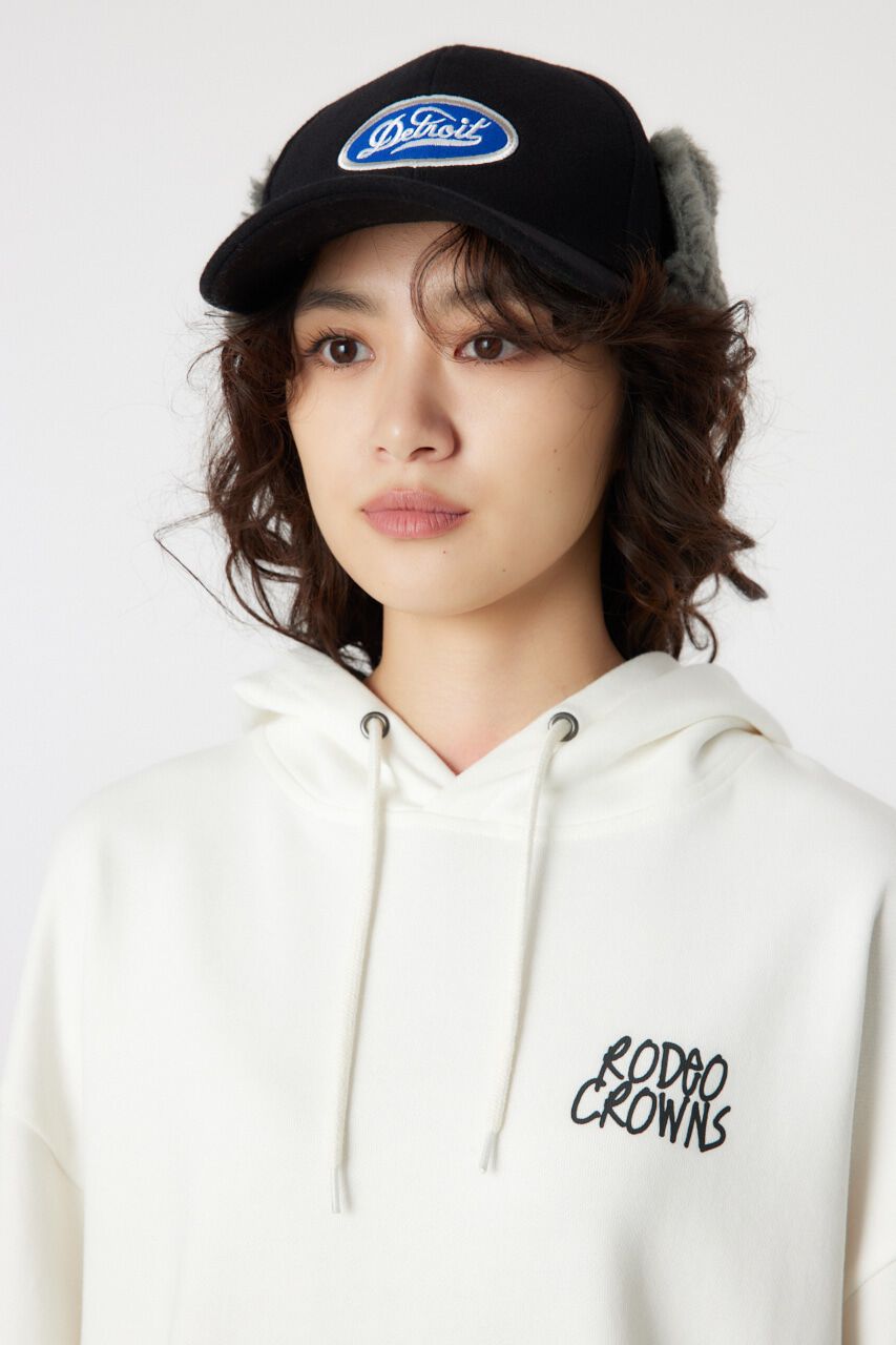 RODEO CROWNS「クラウンエンボス LOGO パーカーワンピース」|ワンピース|