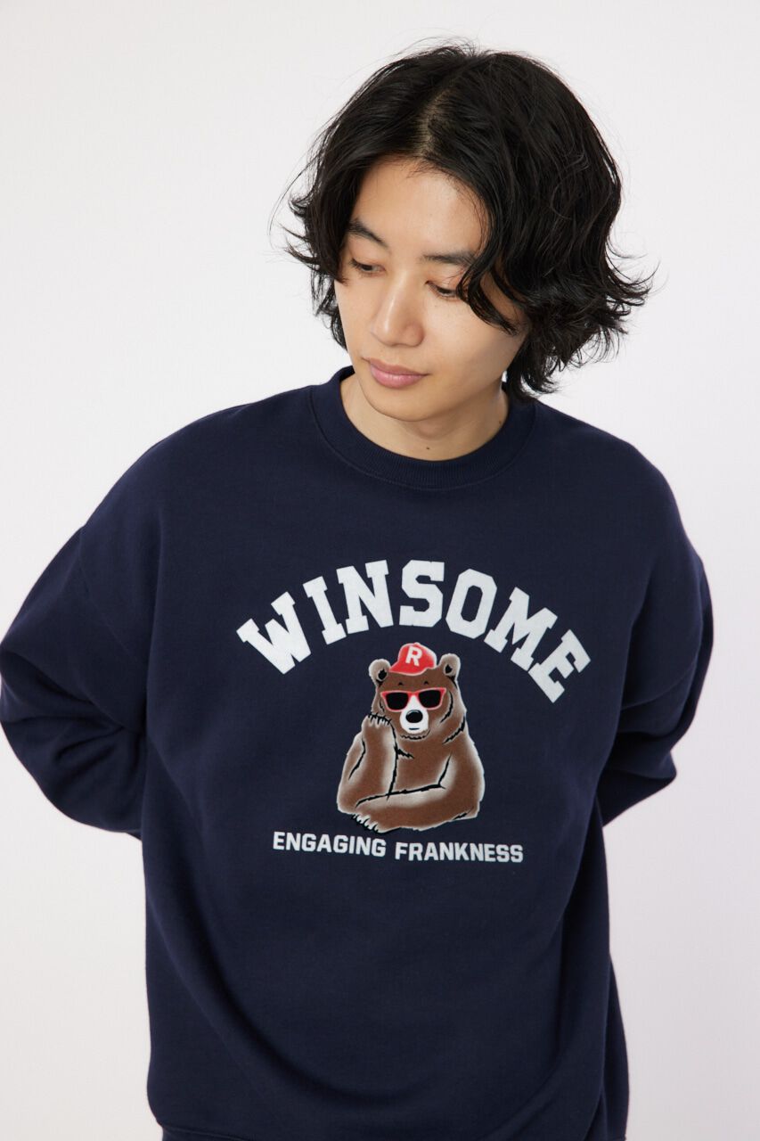 RODEO CROWNS「winsome bear スウェット」|パーカー|
