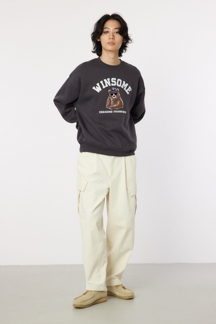 RODEO CROWNS「winsome bear スウェット」|パーカー|