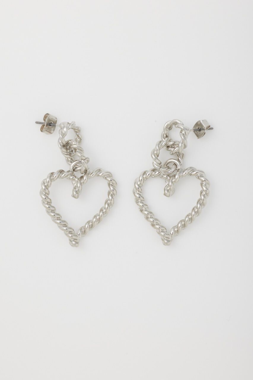 RODEO CROWNS「ハートネジリピアス」|ピアス|SLV