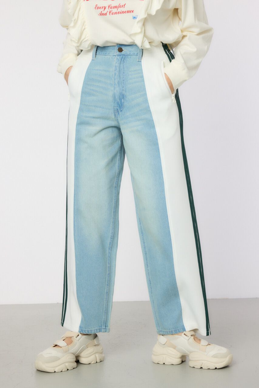 RODEO CROWNS「カスタムトラックデニムパンツ」|デニム|