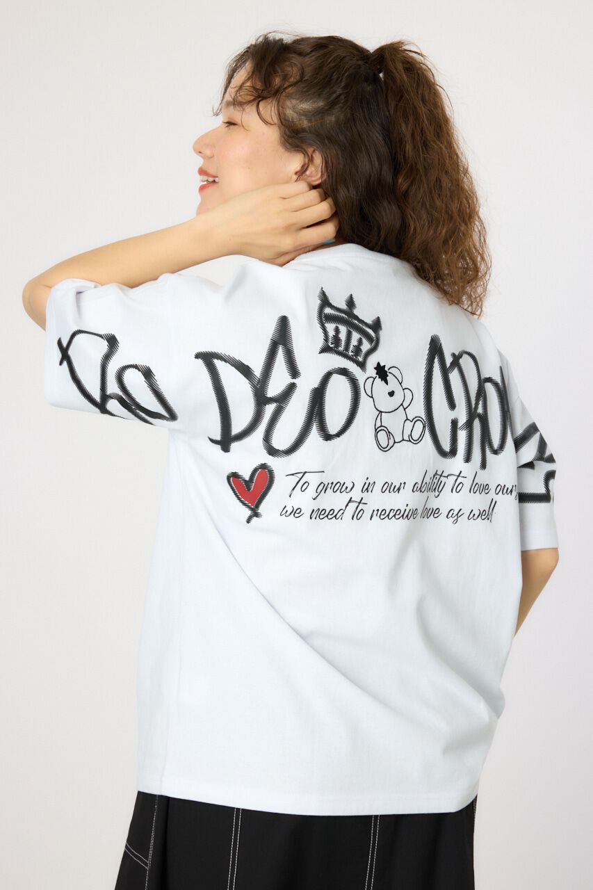 RODEO CROWNS「BRIDGE BEAR LOGO Tシャツ」|Tシャツ・カットソー|WHT