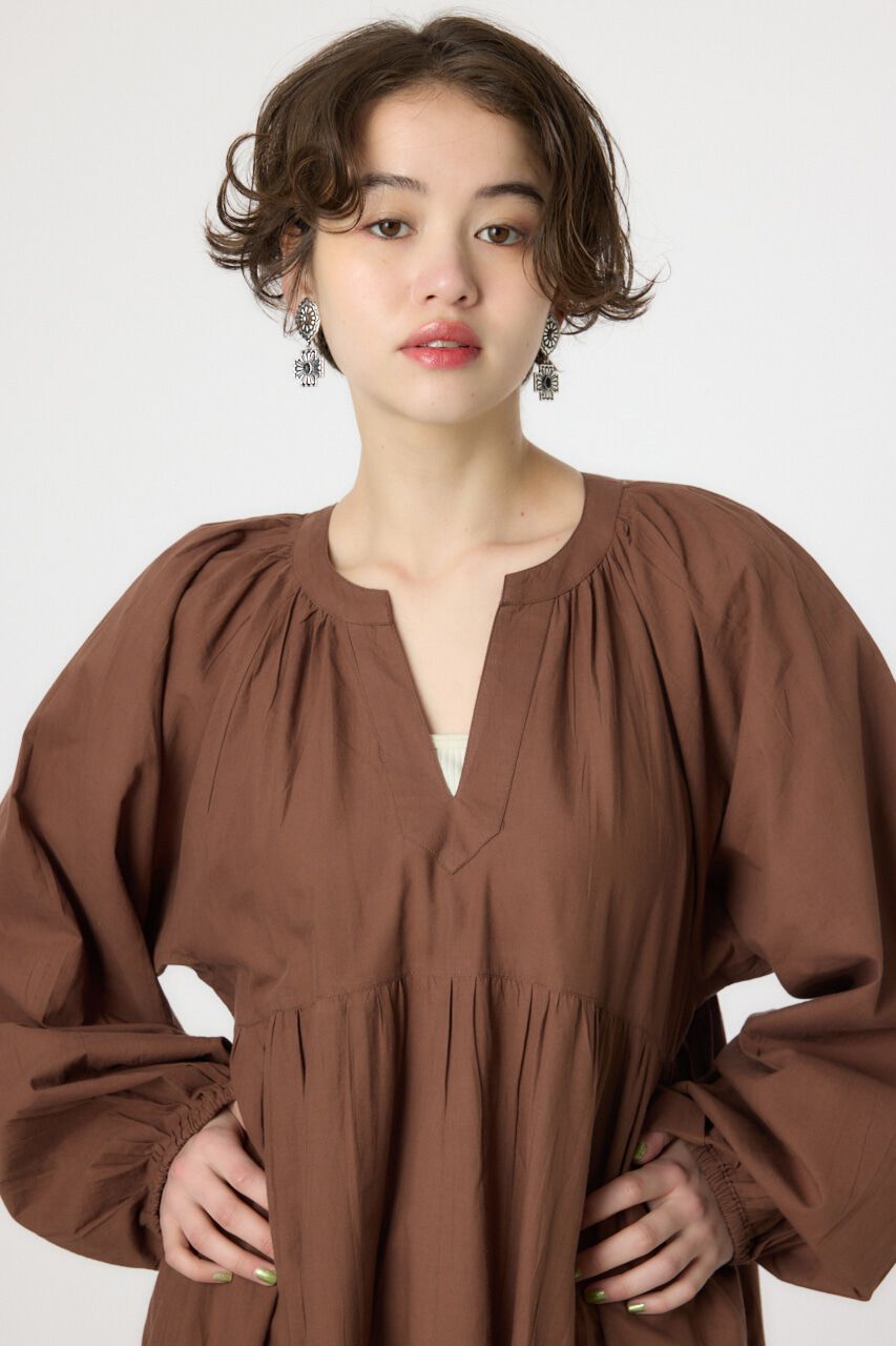 RODEO CROWNS「コットンレーススカラップワンピース」|ワンピース|