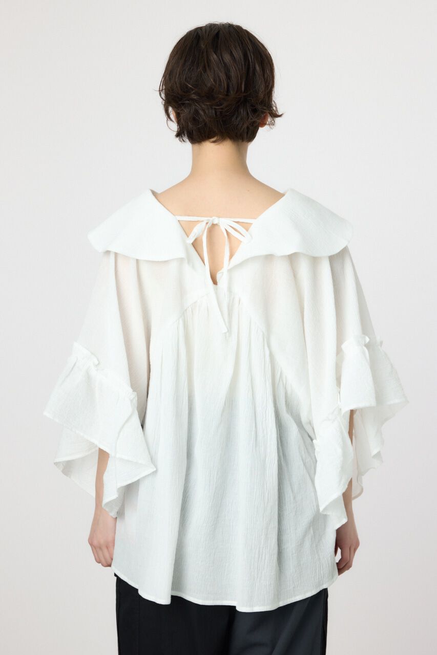 RODEO CROWNS「ボリュームフリルチュニック」|シャツ・ブラウス|