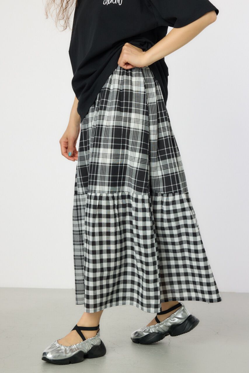 RODEO CROWNS「クレイジーチェックスカート」|スカート|