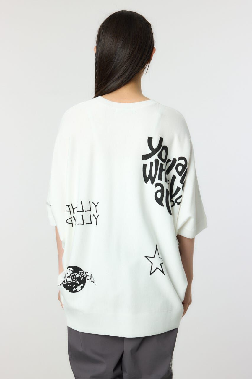 RODEO CROWNS「ラクガキドルマンニット」|ニット・セーター|