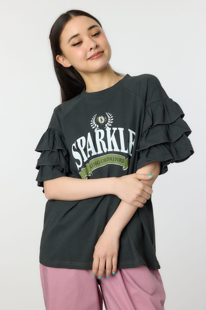 RODEO CROWNS「SPARKLE フリルトップス」|Tシャツ・カットソー|