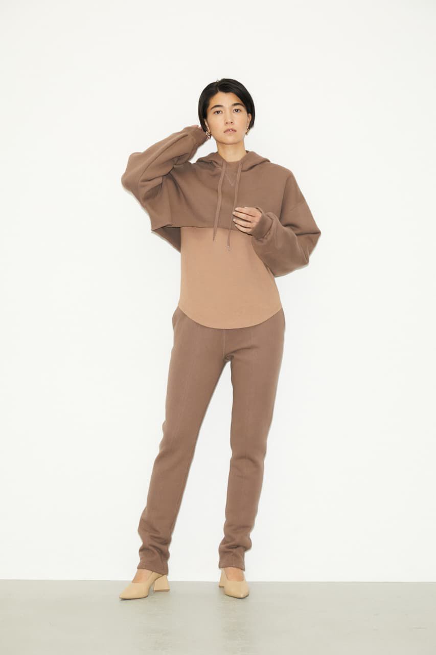 SLY「CROP SW HOODIE」|パーカー|