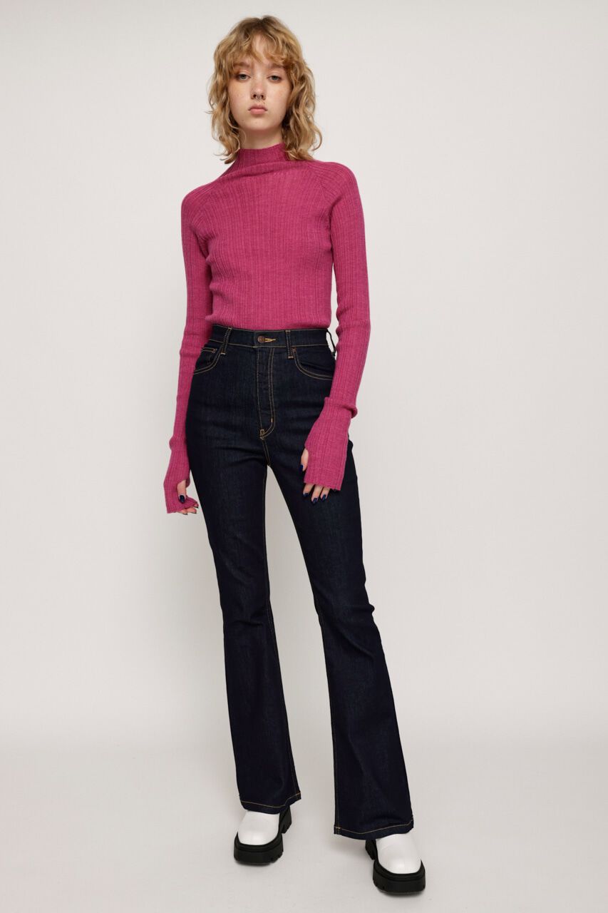 SLY「HW FLARE PT-A WITH ROICA（R）EF」|デニム|