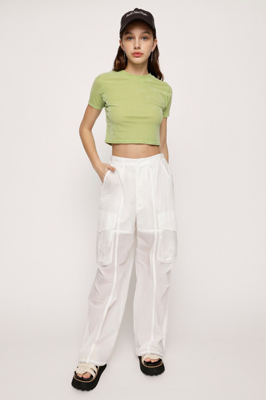 SLY「SHEER NYLON CARGO パンツ」|その他|