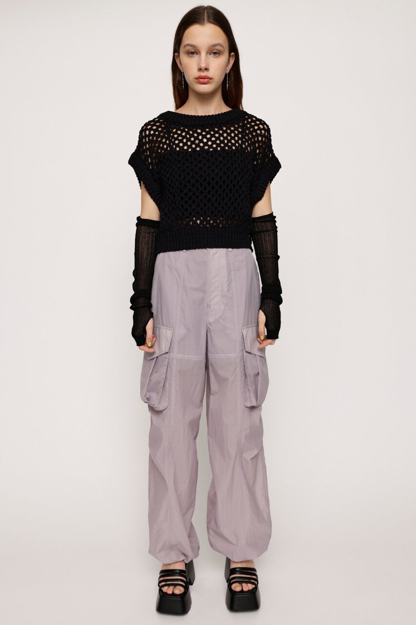 SLY「SHEER NYLON CARGO パンツ」|その他|L/PUR1
