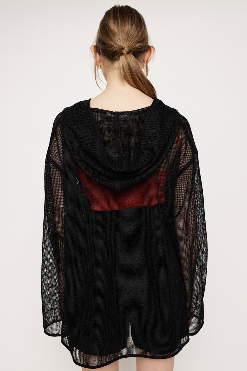 SLY「HOODED MESH ブラウス」|シャツ・ブラウス|