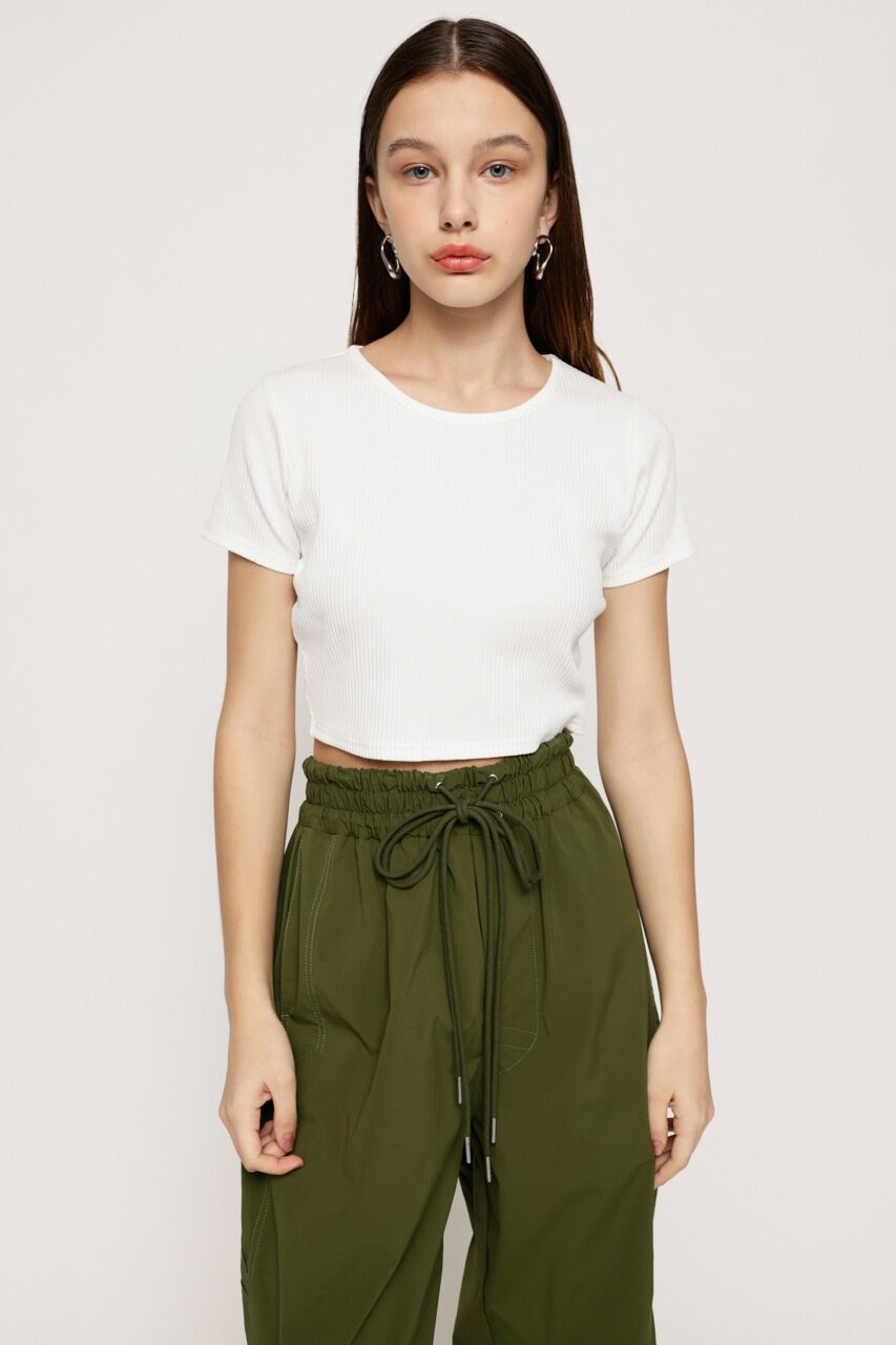 SLY「CROPPED CUT トップス」|Tシャツ・カットソー|