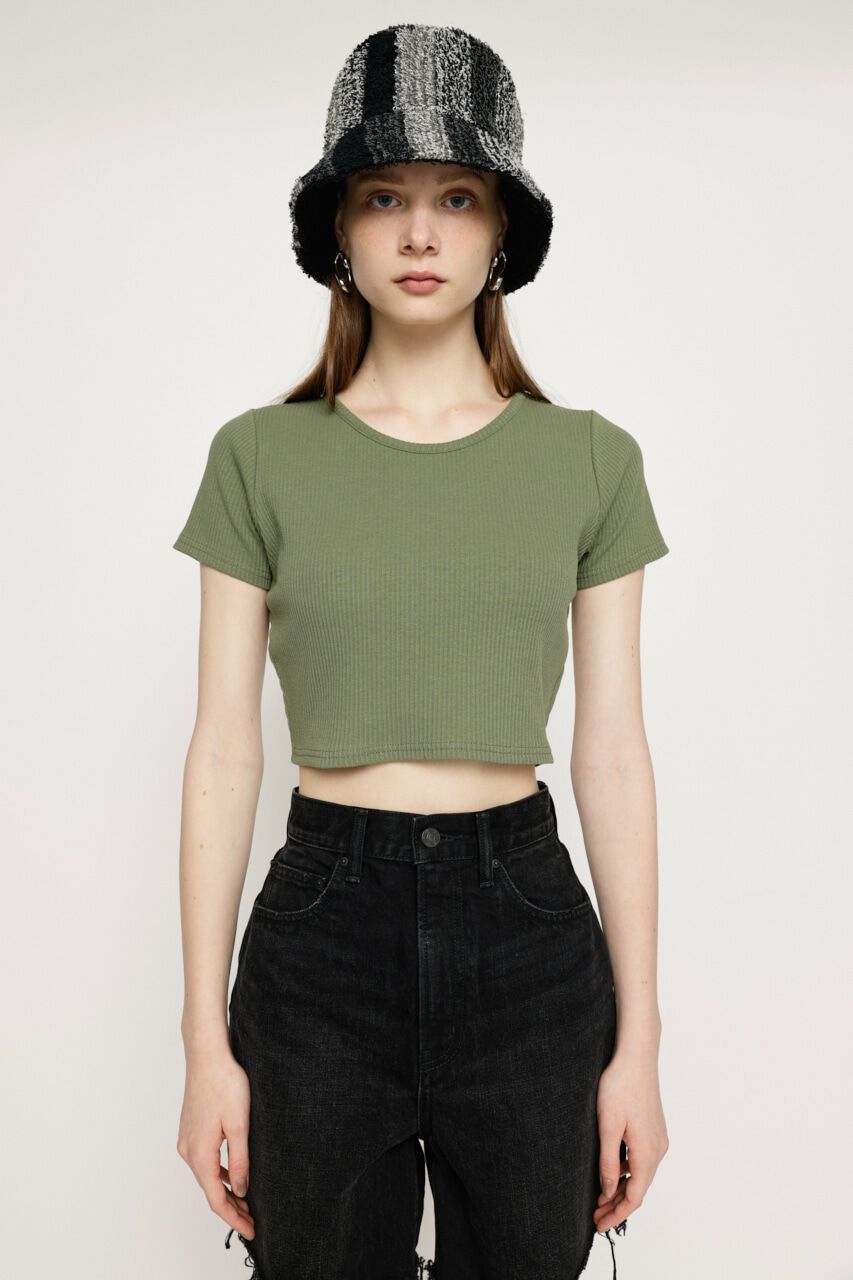 SLY「CROPPED CUT トップス」|Tシャツ・カットソー|KHA