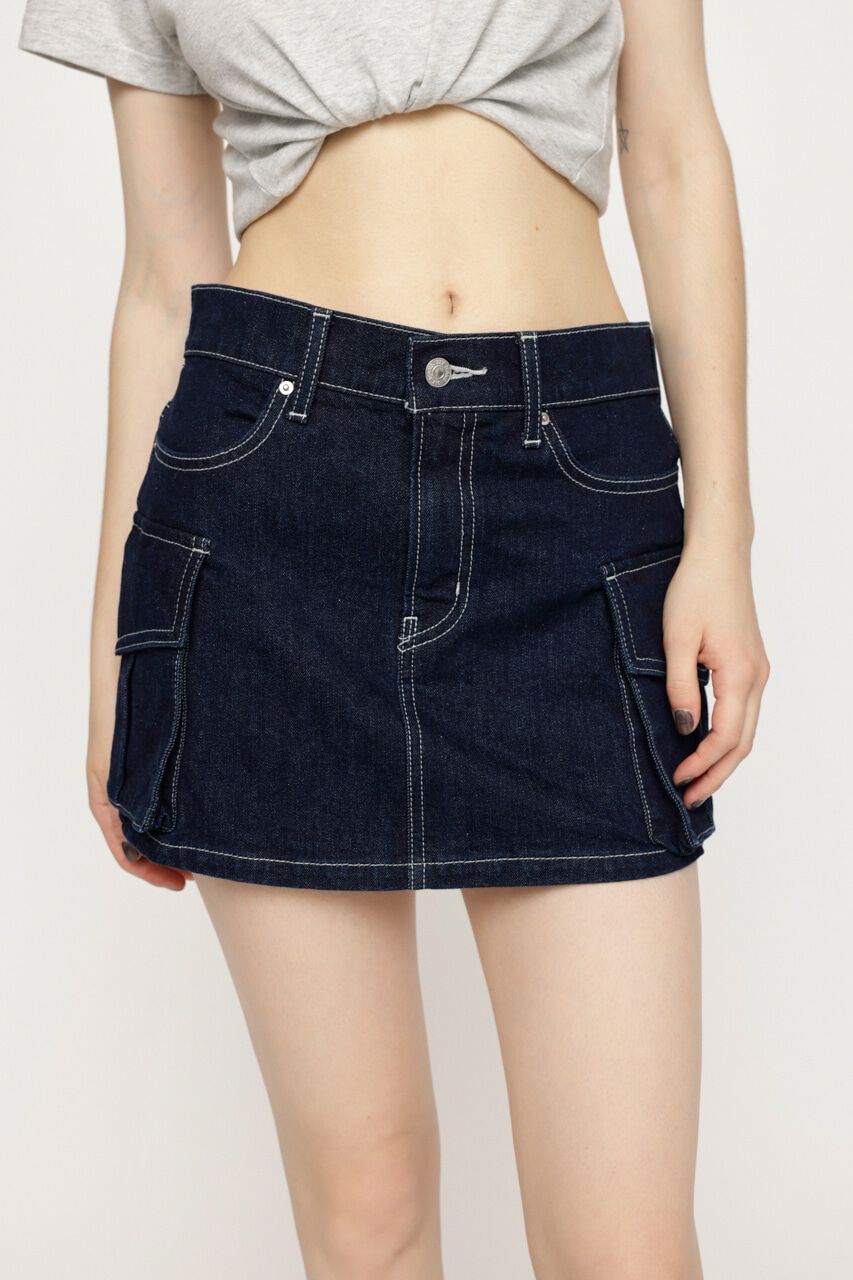 SLY「THOMAS LW FLAP POCKET S／SK-A」|スカート|