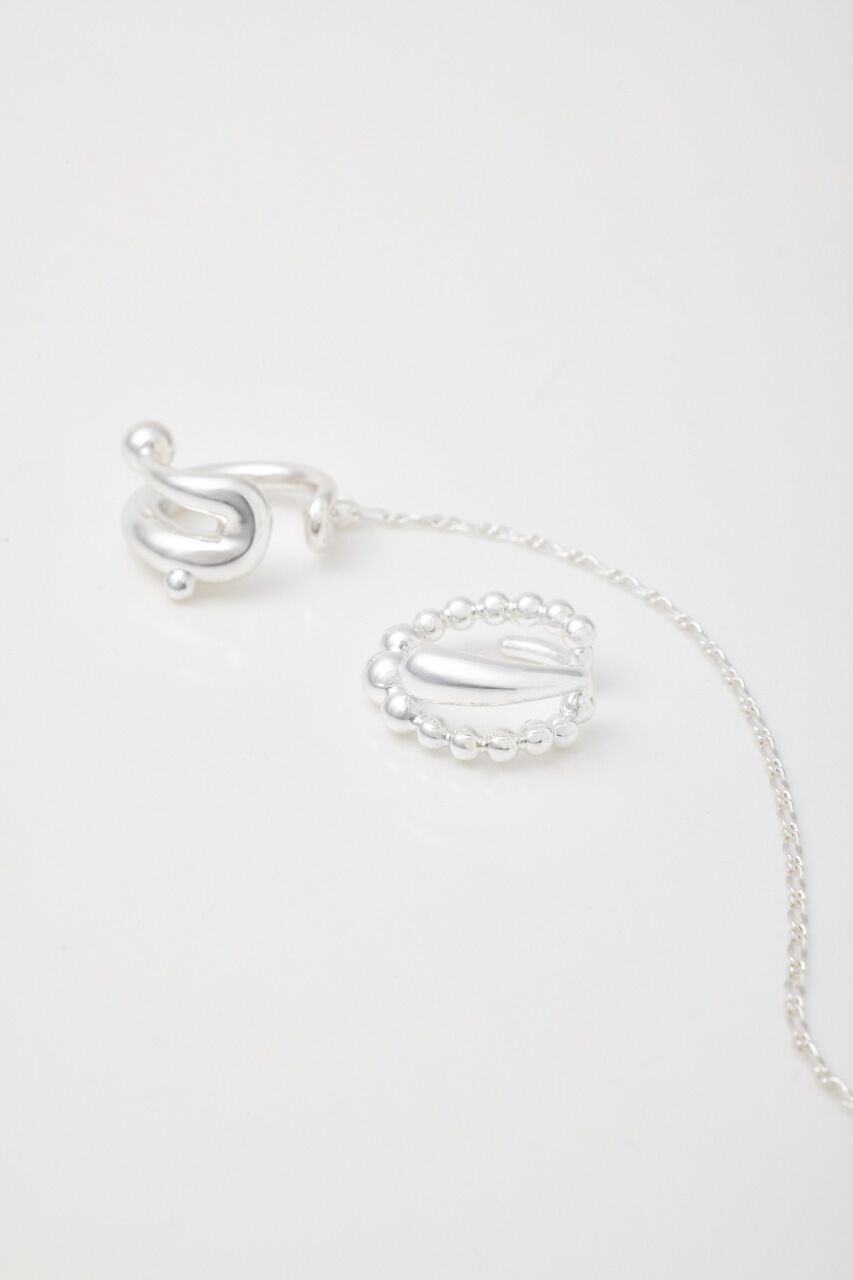 SLY「R／C SWAY CHAIN EAR CUFF」|ピアス|