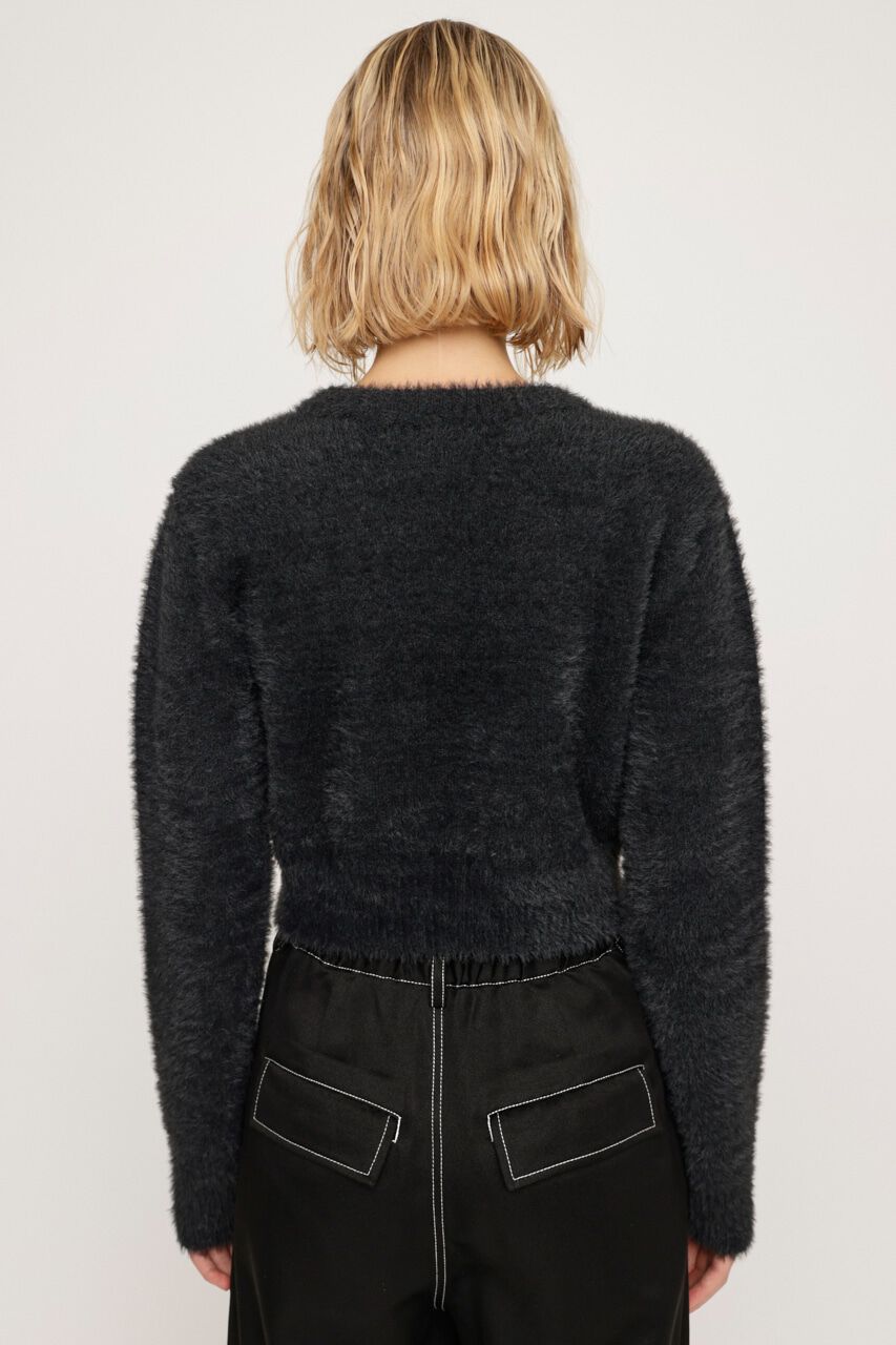 SLY「SHAGGY CREW NECK トップス」|ニット・セーター|