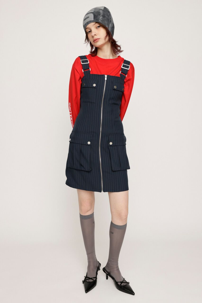 SLY「MANNISH CARGO ショートワンピース」|ワンピース|