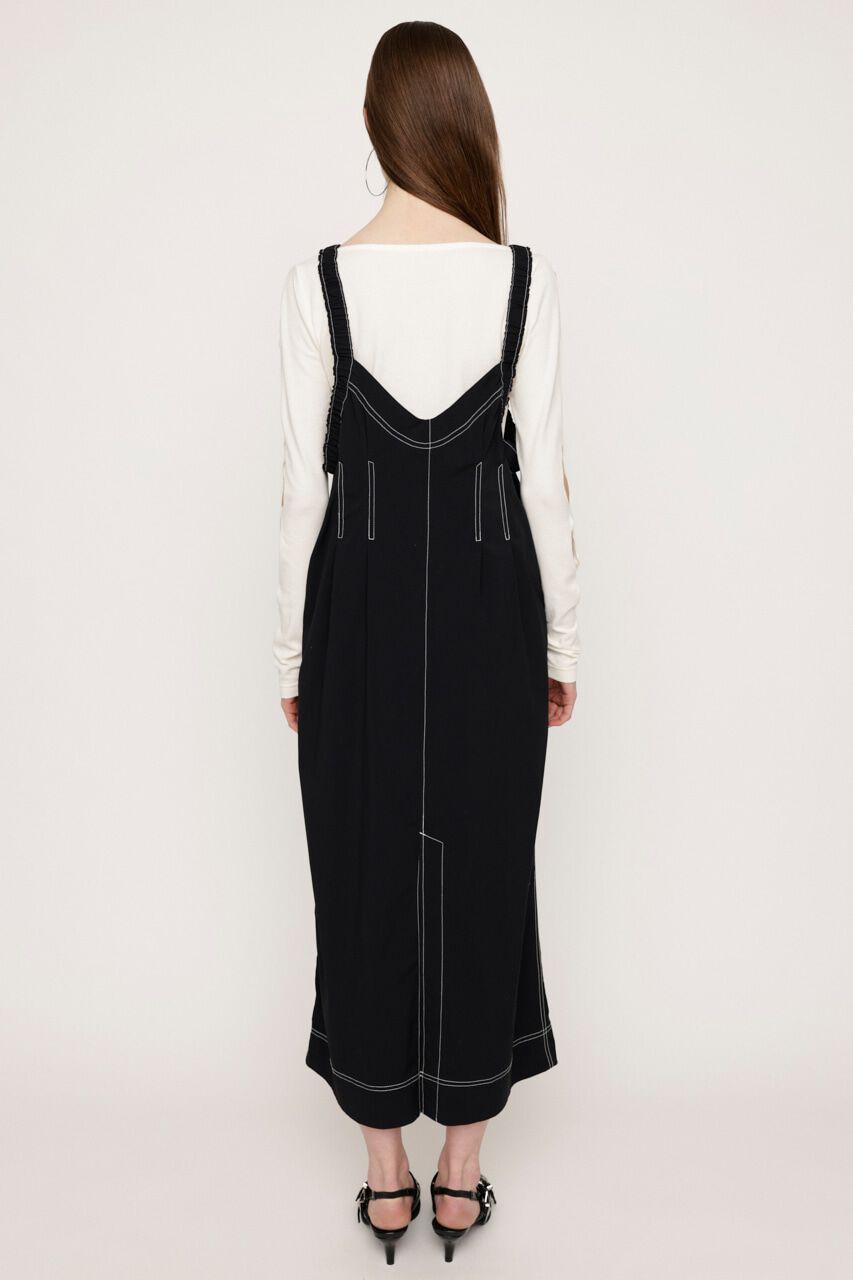 SLY「GATHER SHOULDER CAMI ロングワンピース」|ワンピース|