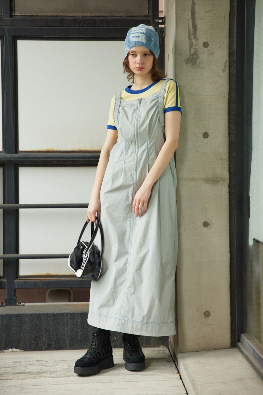 SLY「GATHER SHOULDER CAMI ロングワンピース」|ワンピース|