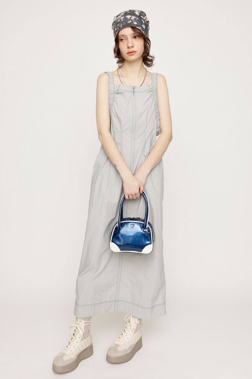 SLY「GATHER SHOULDER CAMI ロングワンピース」|ワンピース|