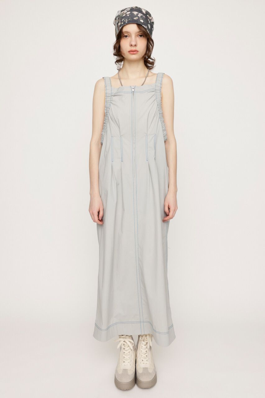 SLY「GATHER SHOULDER CAMI ロングワンピース」|ワンピース|