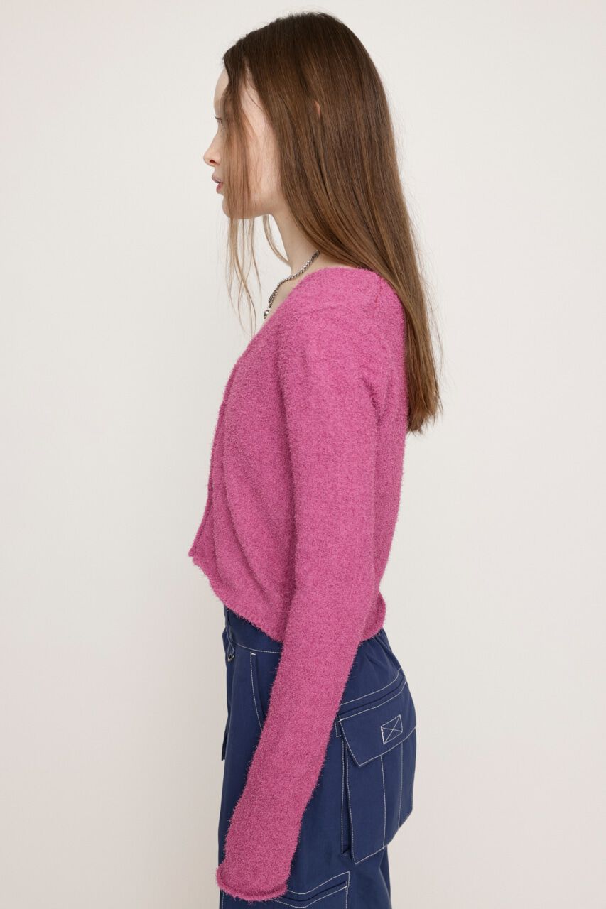 SLY「SPRING FRIZZY YARN 2WAY カーディガン」|カーディガン|