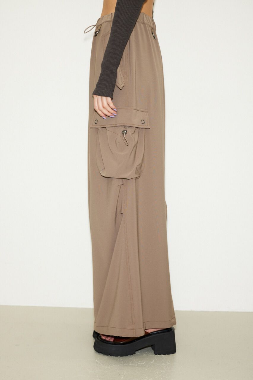 SLY「WOVEN CARGO COLUMN スカート」|スカート|