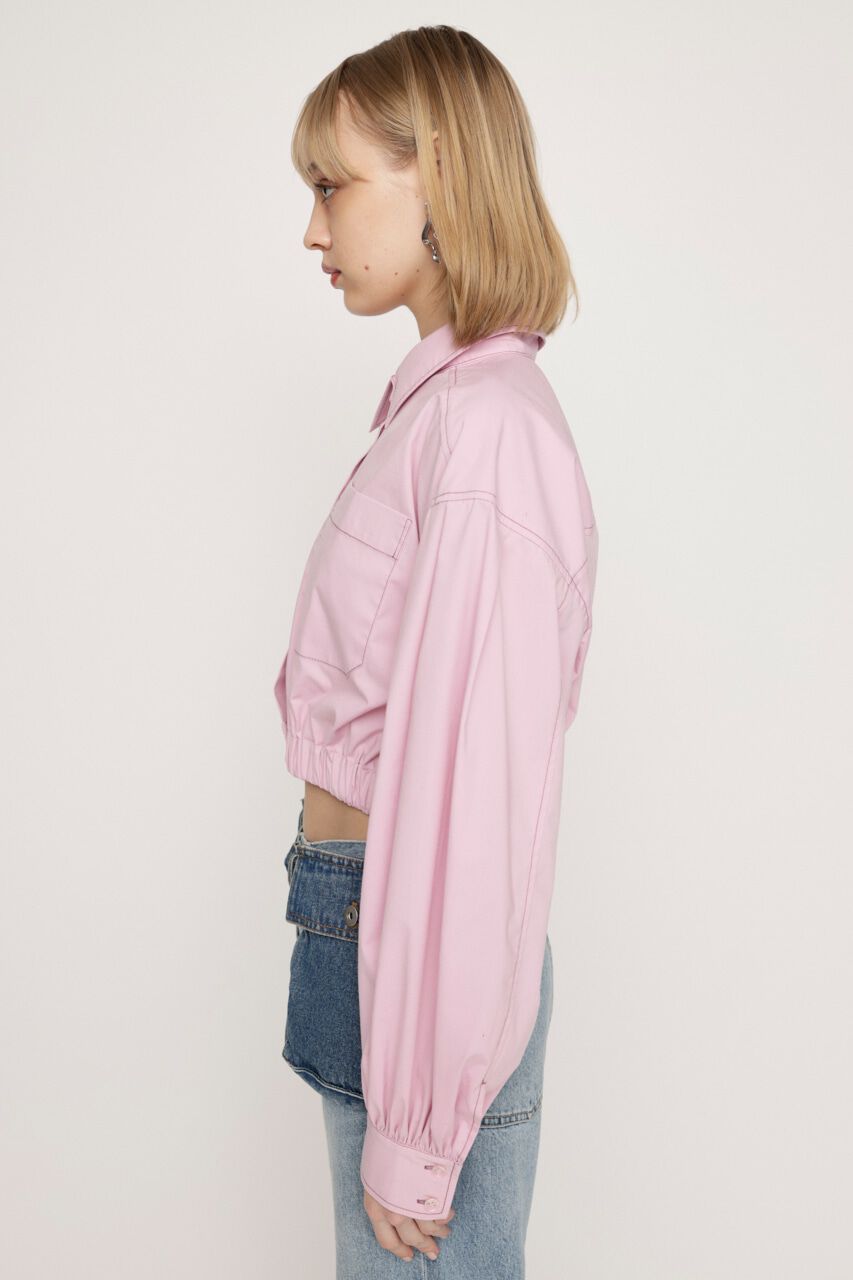 SLY「WAIST BAND CROPPED シャツ」|シャツ・ブラウス|