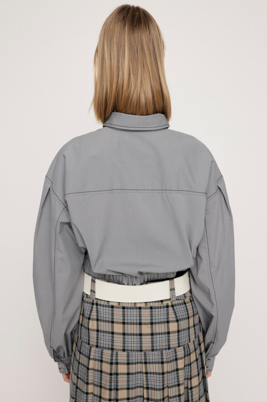 SLY「WAIST BAND CROPPED シャツ」|シャツ・ブラウス|