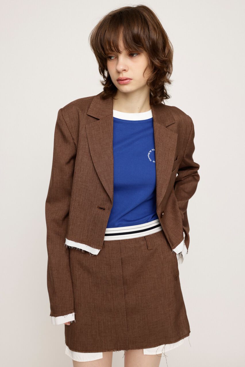 SLY「DAMAGE LINING SHORT ジャケット」|その他|