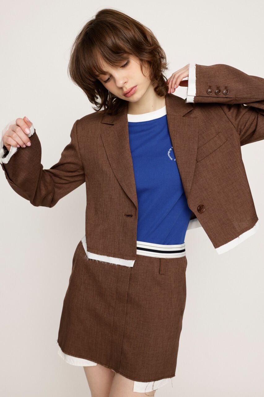 SLY「DAMAGE LINING SHORT ジャケット」|その他|