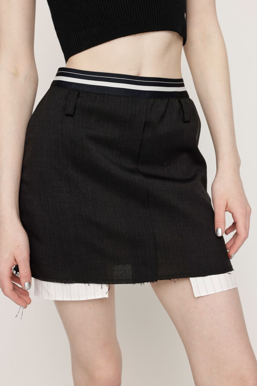 SLY「DAMAGE LINING ショートスカート」|スカート|