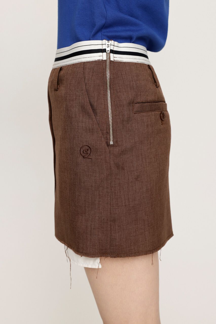 SLY「DAMAGE LINING ショートスカート」|スカート|