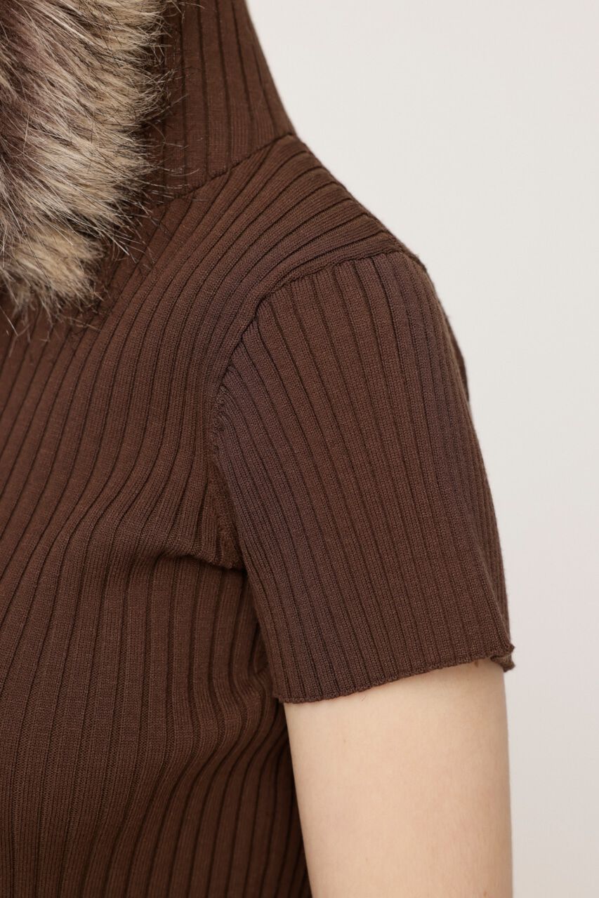 SLY「HinaYoshiharaxSLY KNIT HOODIE」|ニット・セーター|