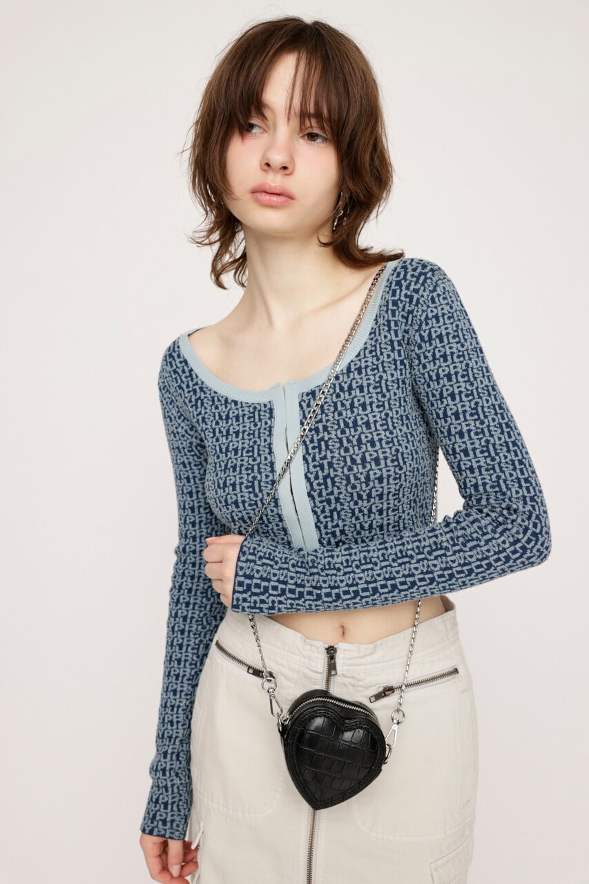 SLY「HEART STITCH AURORA ポーチ」|ポーチ|