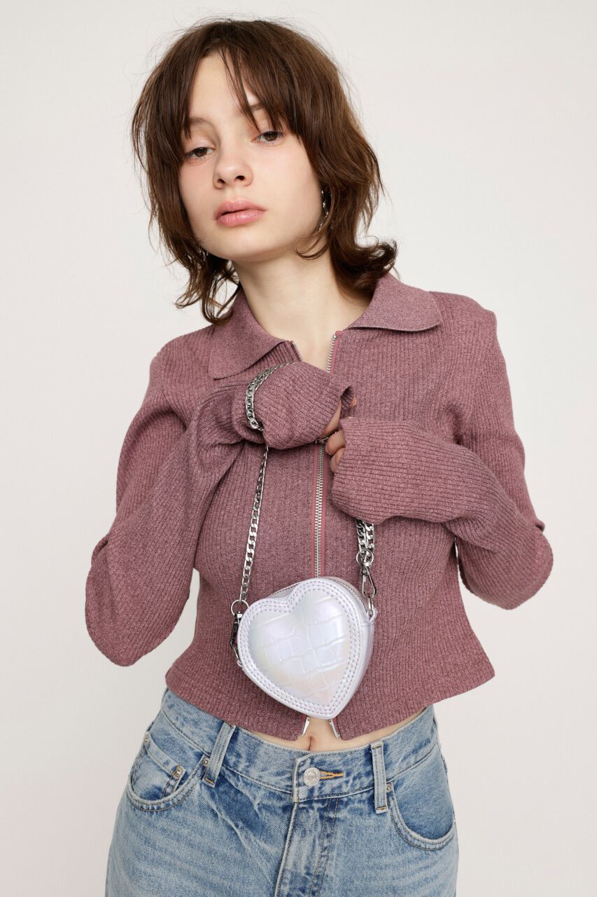 SLY「HEART STITCH AURORA ポーチ」|ポーチ|