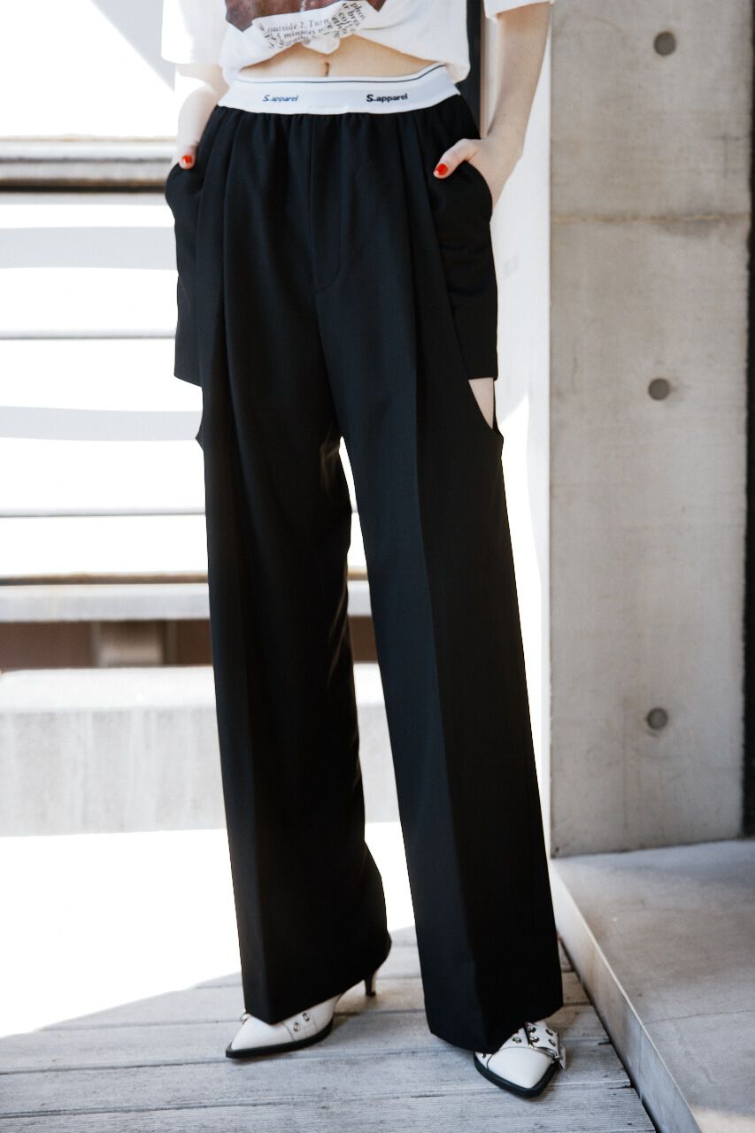 SLY「SIDE HOLE RELAX TROUSERS」|その他|