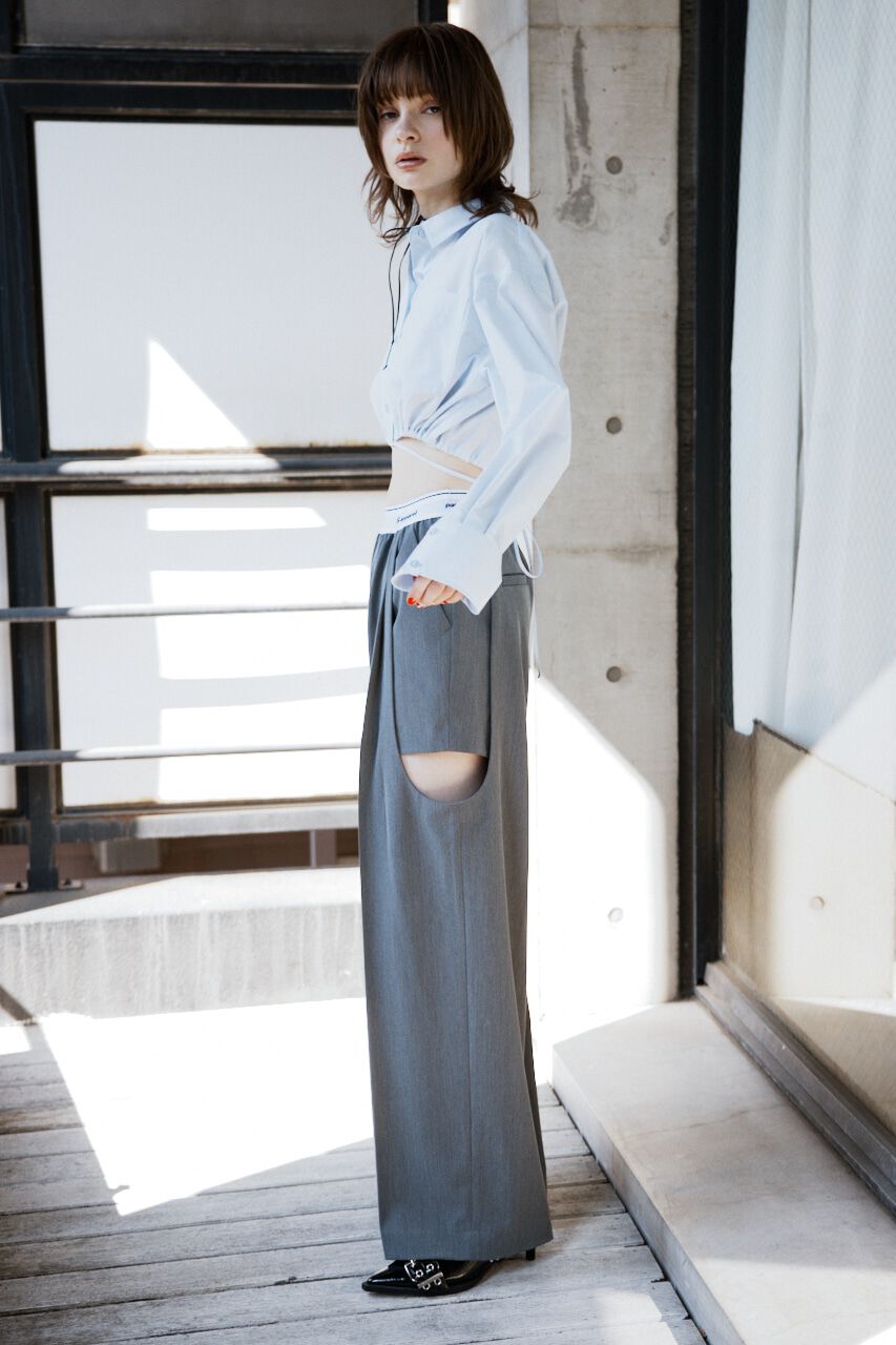 SLY「SIDE HOLE RELAX TROUSERS」|その他|