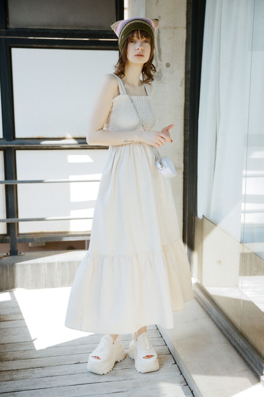 SLY「SHIRRING ワンピース」|ワンピース|