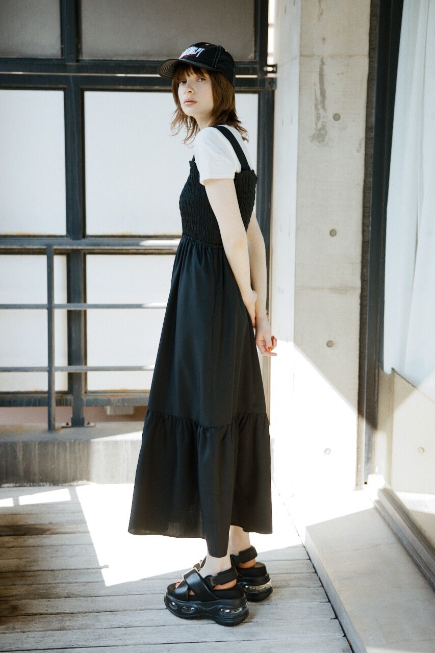 SLY「SHIRRING ワンピース」|ワンピース|