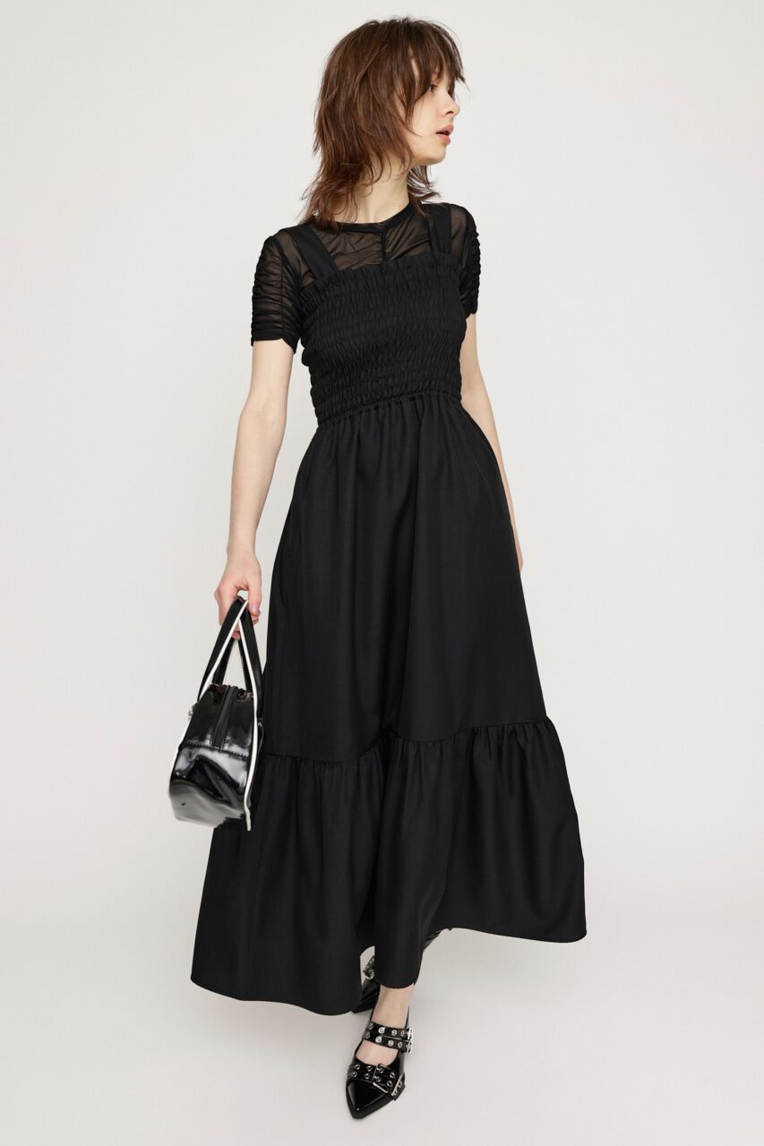 SLY「SHIRRING ワンピース」|ワンピース|