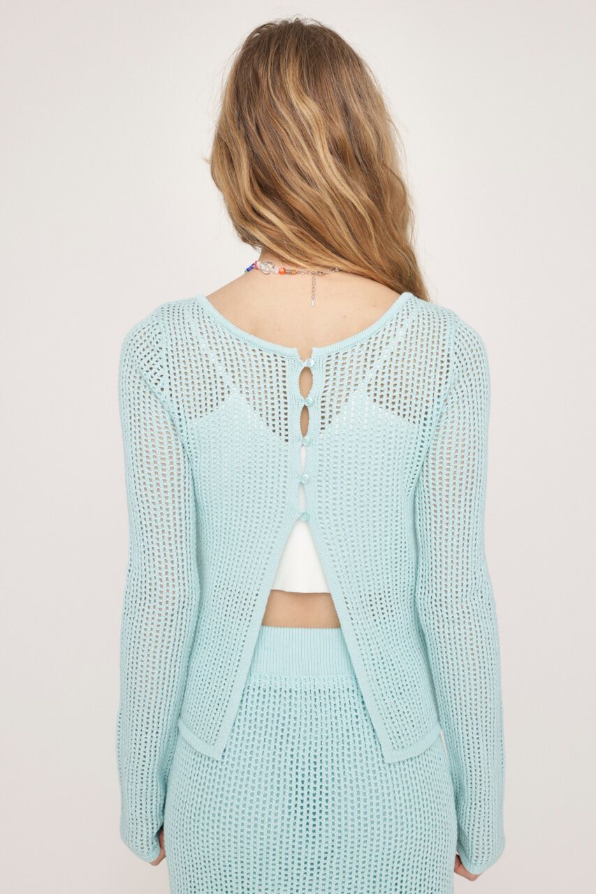 SLY「CROCHET 2WAY カーディガン」|カーディガン|