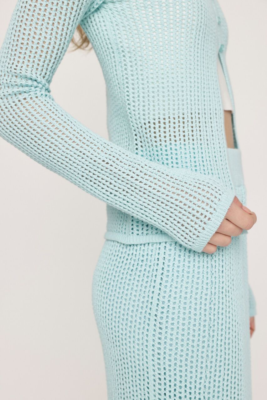 SLY「CROCHET 2WAY カーディガン」|カーディガン|