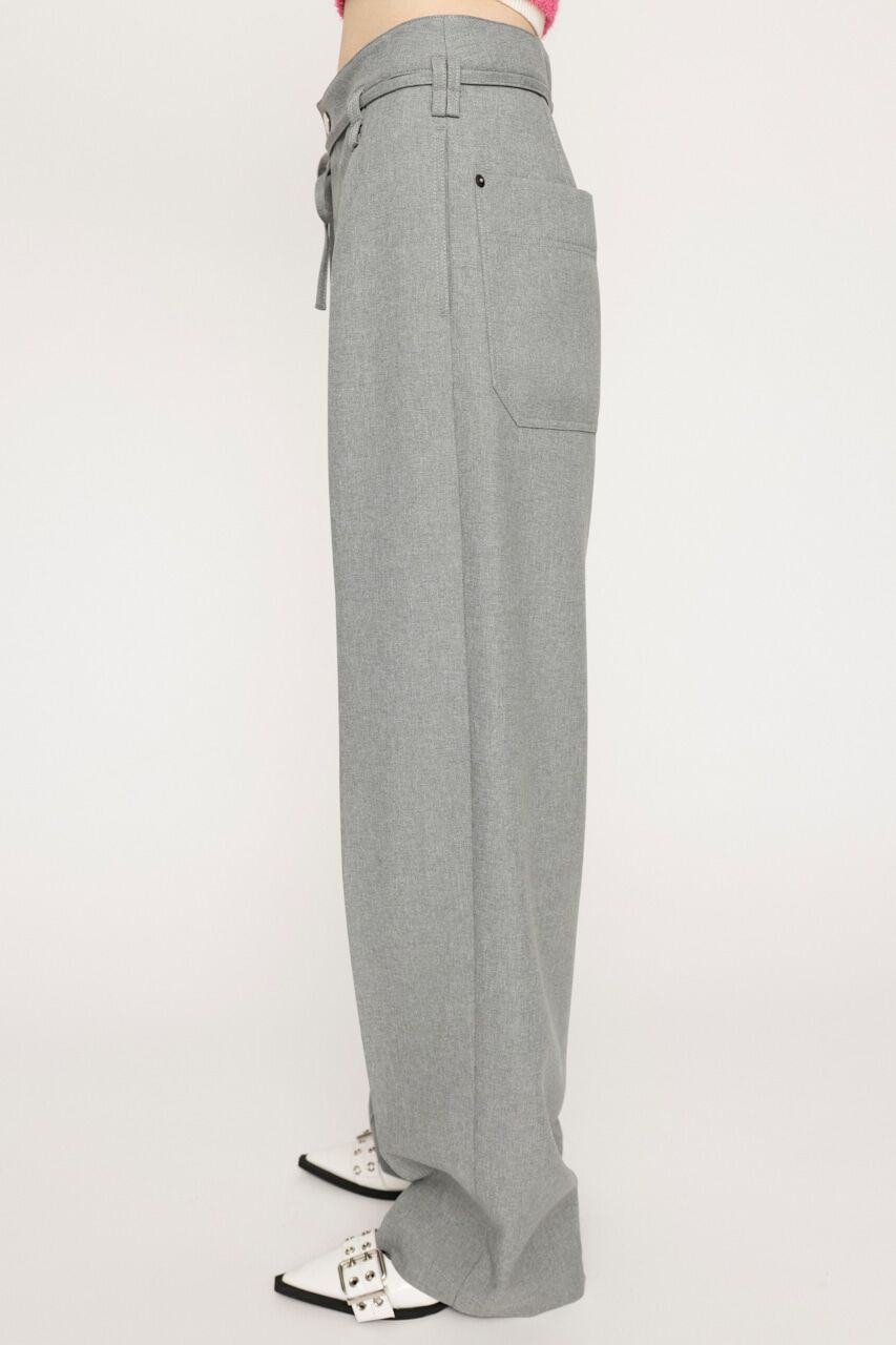 SLY「WAIST TIE STRAIGHT WIDE パンツ」|その他|