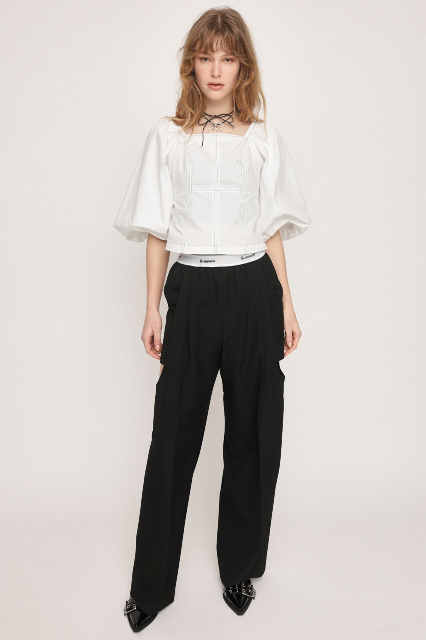 SLY「BALLOON SLEEVE 2WAY ブラウス」|シャツ・ブラウス|